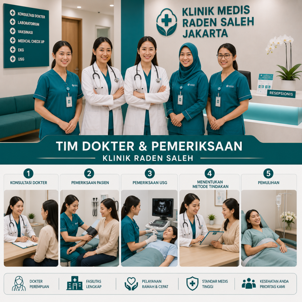 tim dokter klinik raden saleh jakarta